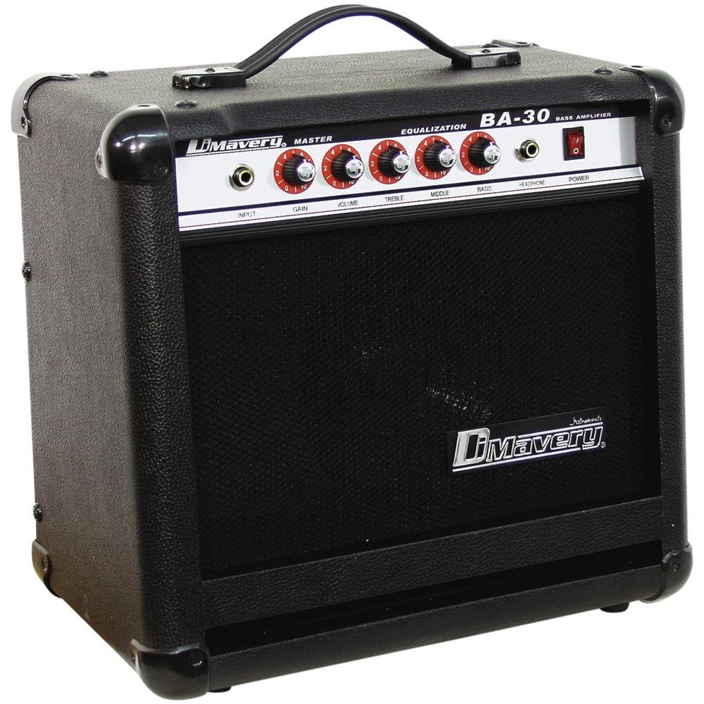 Amplificatore Per Basso 30w Equalittazore 3 Bande Woofer Da 8 Ba-30 - Foto 1