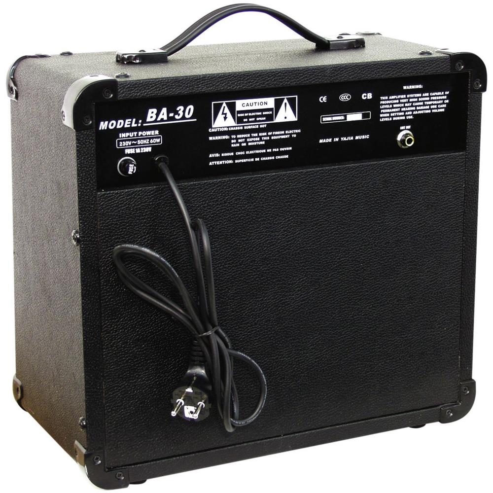 Amplificatore Per Basso 30w Equalittazore 3 Bande Woofer Da 8 Ba-30 - Foto 3