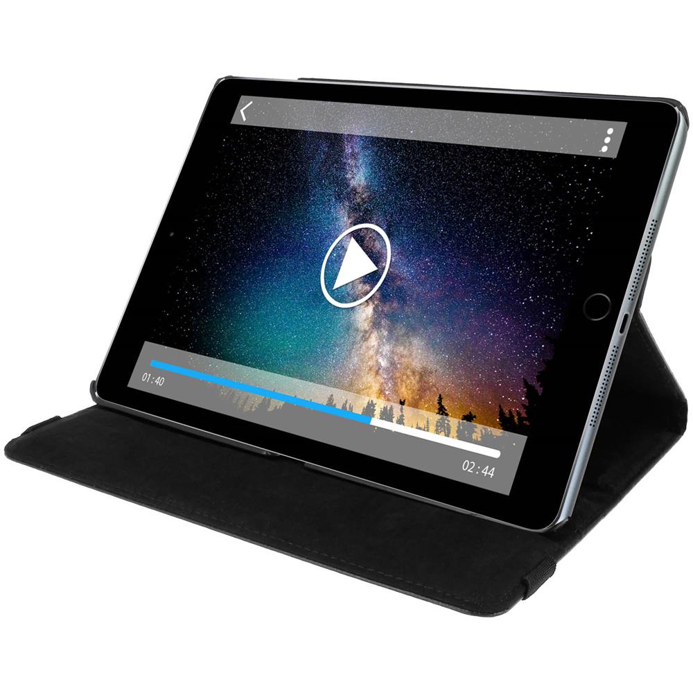 Custodia Stand Girevole 360 Per Apple Ipad Pro 9.7 - Nera - Foto 10