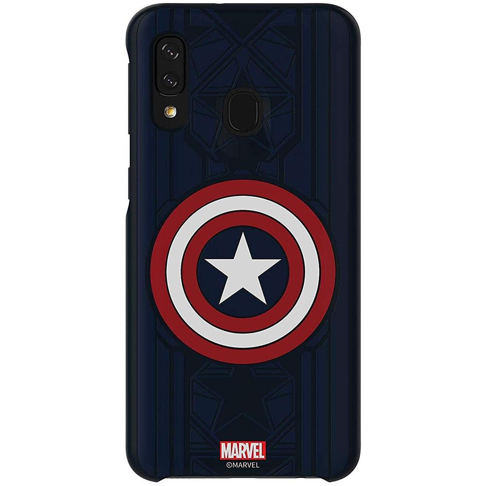 Custodia Back Captain America Marvel Gp-fga405hiblw Per Galaxy A40 A405 - Foto 1