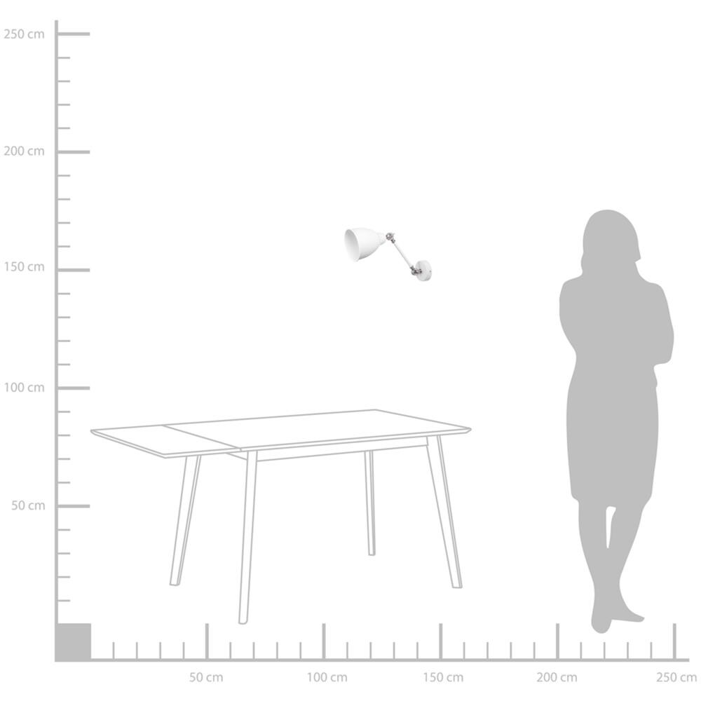 Set Di 2 Applique Da Parete Bianche Mississippi - Foto 2