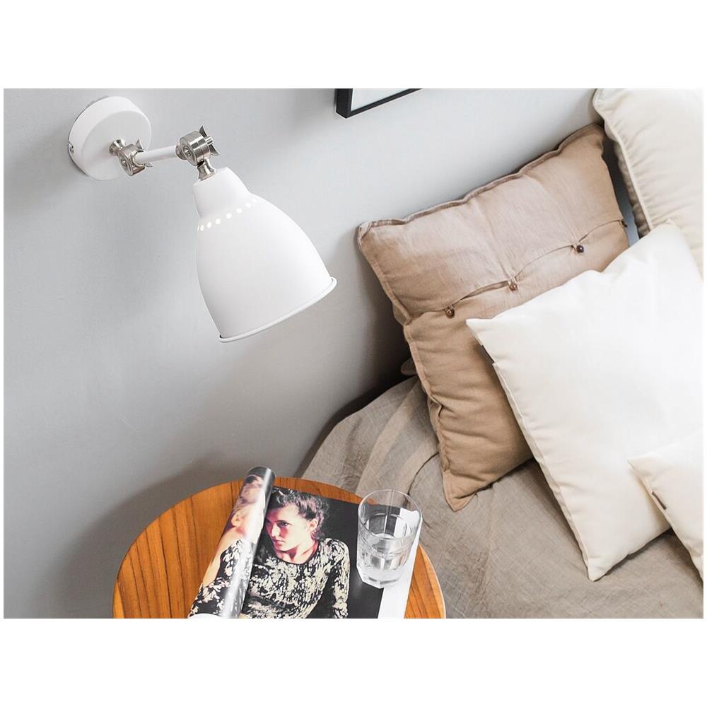 Set Di 2 Applique Da Parete Bianche Mississippi - Foto 1