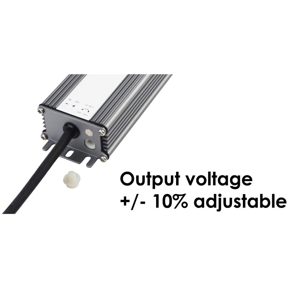 Trasformatore Led 24v 150w Impermeabile Ip67 Senza Sfarfallio Tensione Costante Per Strisce Led Alimentatore Driver - Foto 3