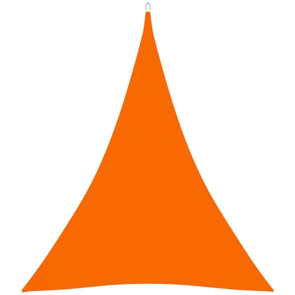Parasole A Vela Oxford Triangolare 3x4x4 M Arancione - Foto 1