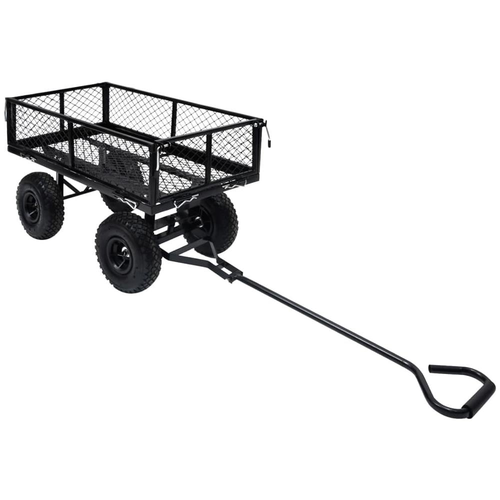Carrello a Mano da Giardino Nero 250 kg - Foto 1