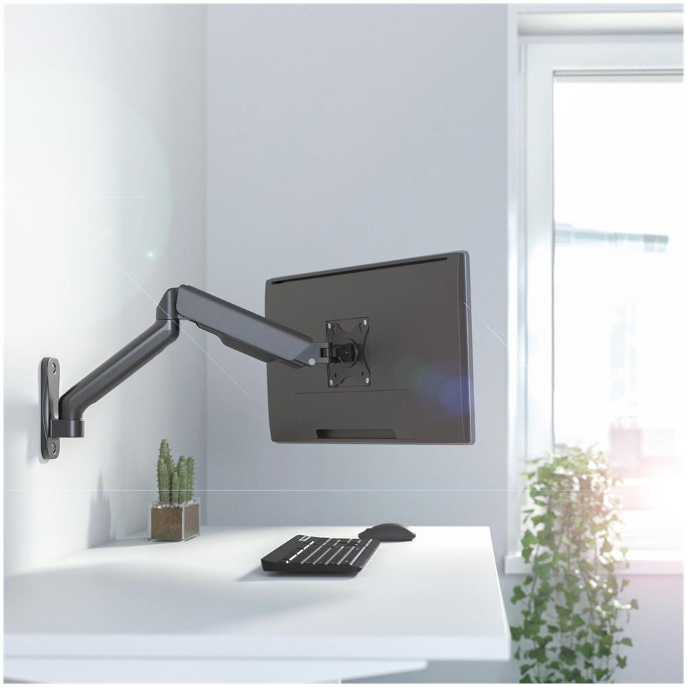 Braccio Per Monitor Staffa Da Parete 17-32 ""molla A Gas 450mm - Foto 2
