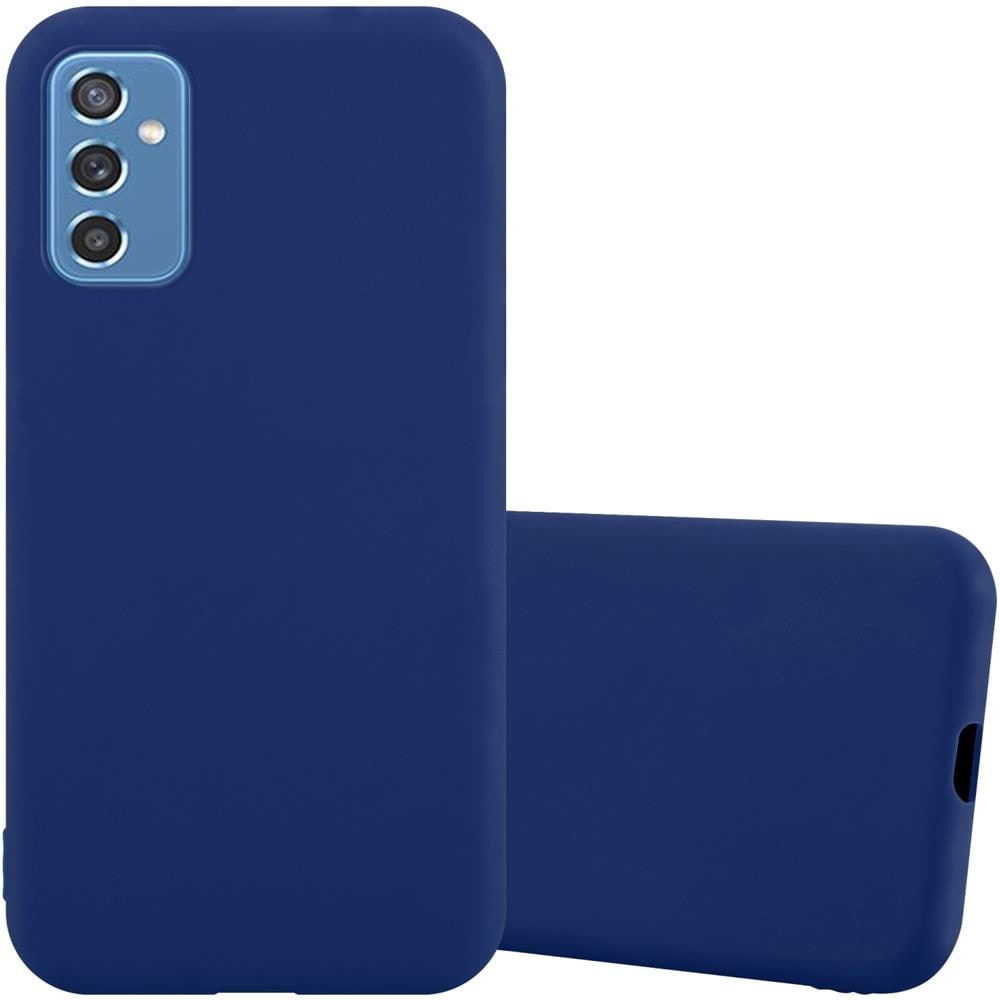 Custodia Compatibile Con Samsung Galaxy M52 5g In Candy Blu Scuro - Coperchio Protettivo In Silicone Tpu Flessibile - Foto 1