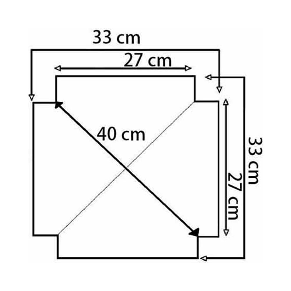Ricambio In Paglia Per Sedie E Sgabelli Cm 33xcm 33 Con Angoli - Foto 2