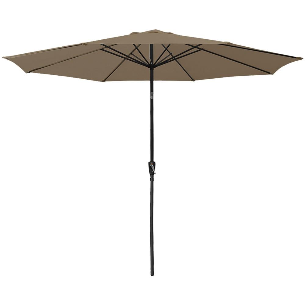 Hapuna Ombrello Rotondo Dritto Diametro 3,30m Taupe - Foto 1