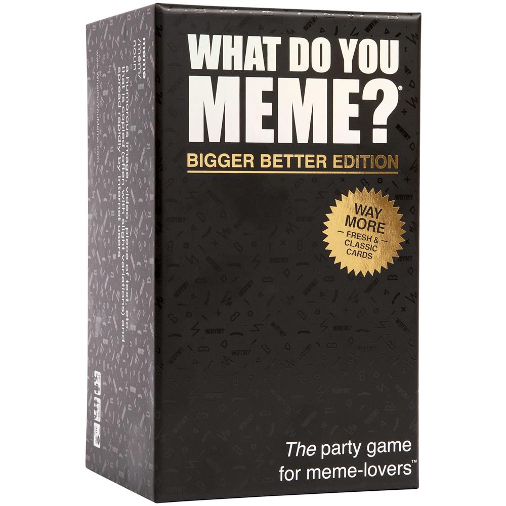 Cosa Fai Meme Bigger Better Edition - Giochi Di Carte Per Adulti Per La Serata Di Gioco - Foto 1