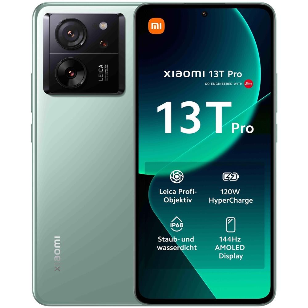 13T Pro 5G 1 TB 5G Dual Sim Display 6.67" AMOLED Slot Nano SD Fotocamera 50 Mpx Android 13 Verde - Foto 1