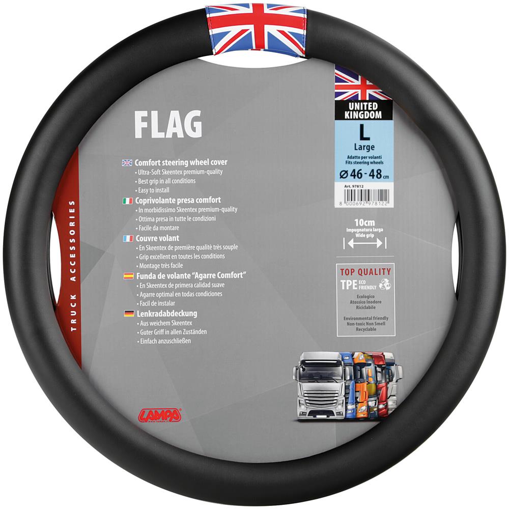 Flag Uk, Coprivolante In Skeentex - L - ? 46/48 Cm - Foto 1