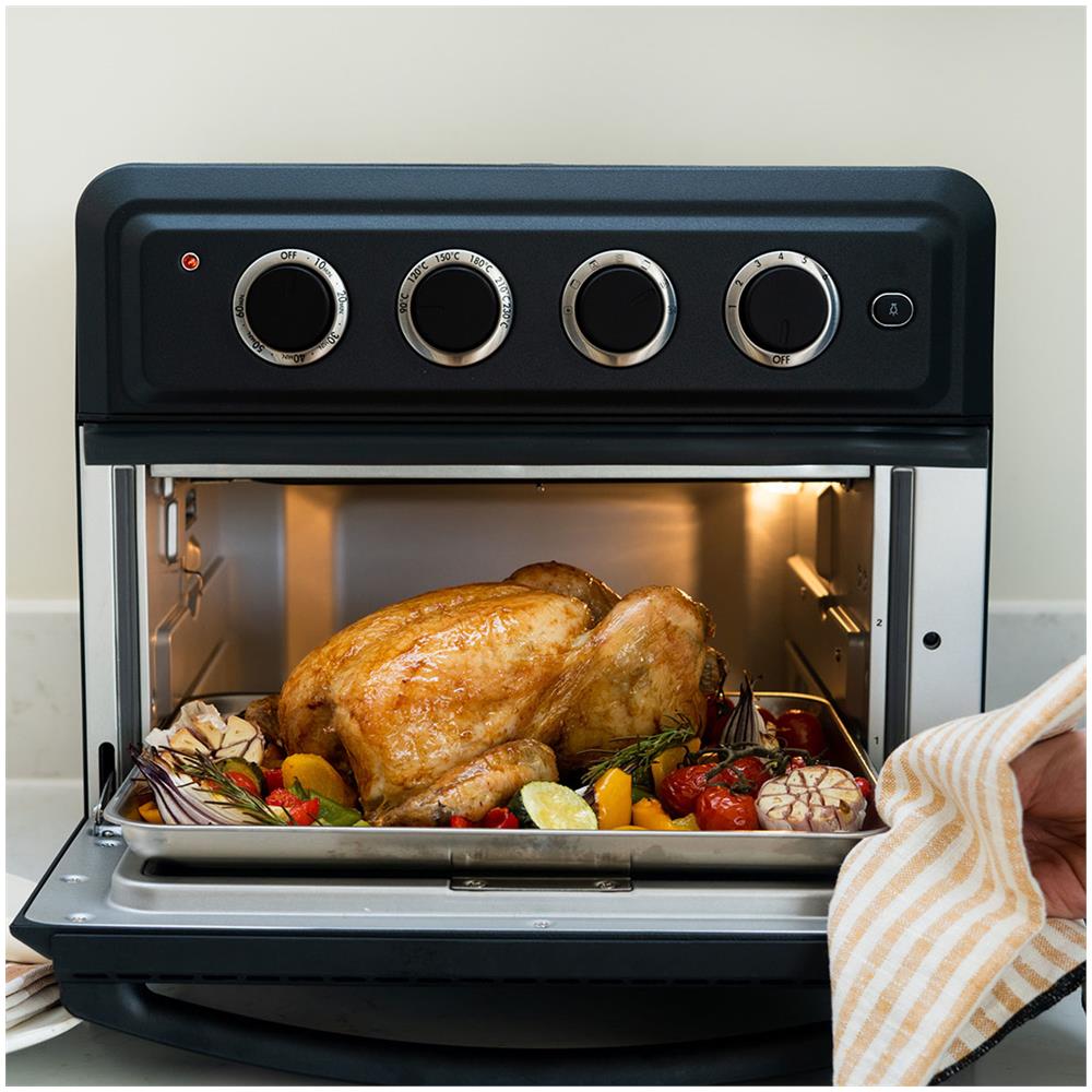 Mini Forno con Friggitrice ad Aria Capacità 17L Colore Nero - Foto 4