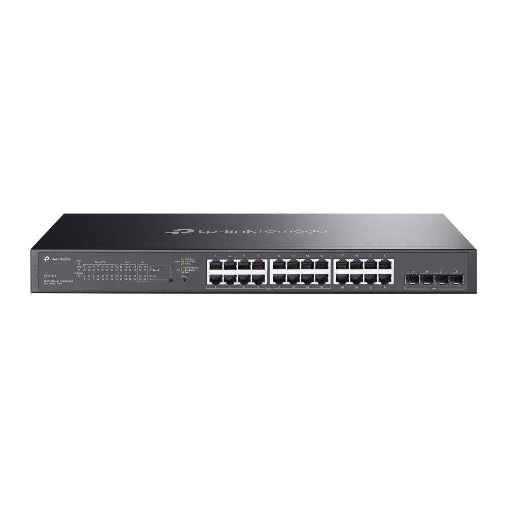 SG2428LP Switch di Rete Gestito L2/L2+ 24 Porte Gigabit Ethernet (10/100/1000) Supporto Power over Ethernet (PoE) Colore Grigio - Foto 1