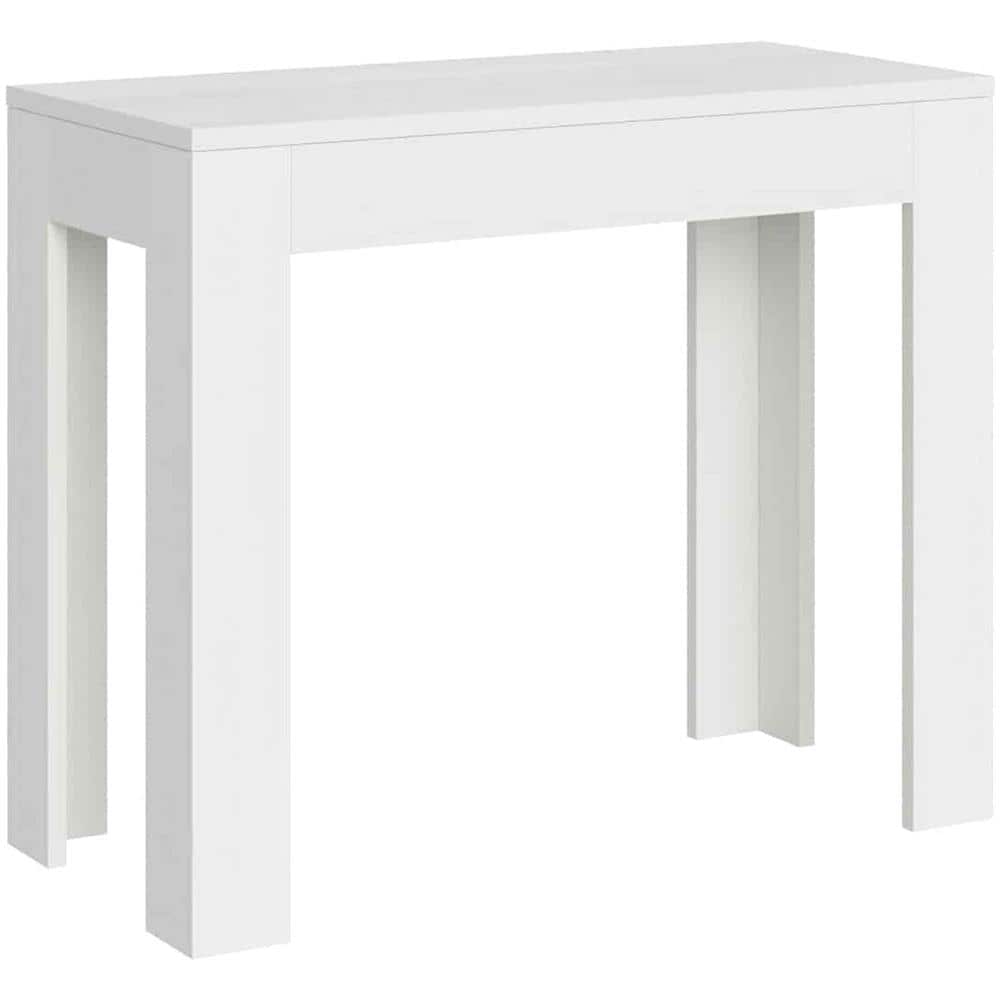 Consolle allungabile 90x42/198 cm Bora Small bianco frassino - Foto 1