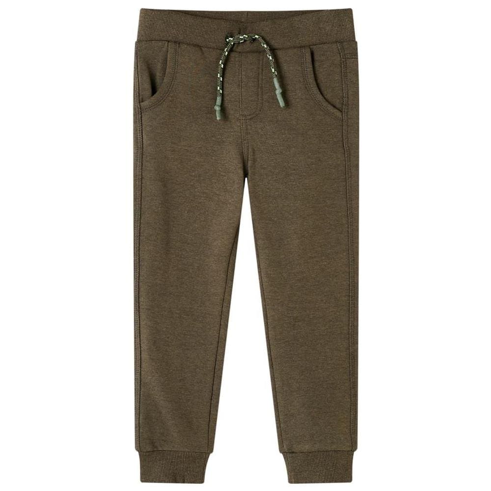 Pantaloni Tuta per Bambini Cachi Mélange 92 - Foto 1