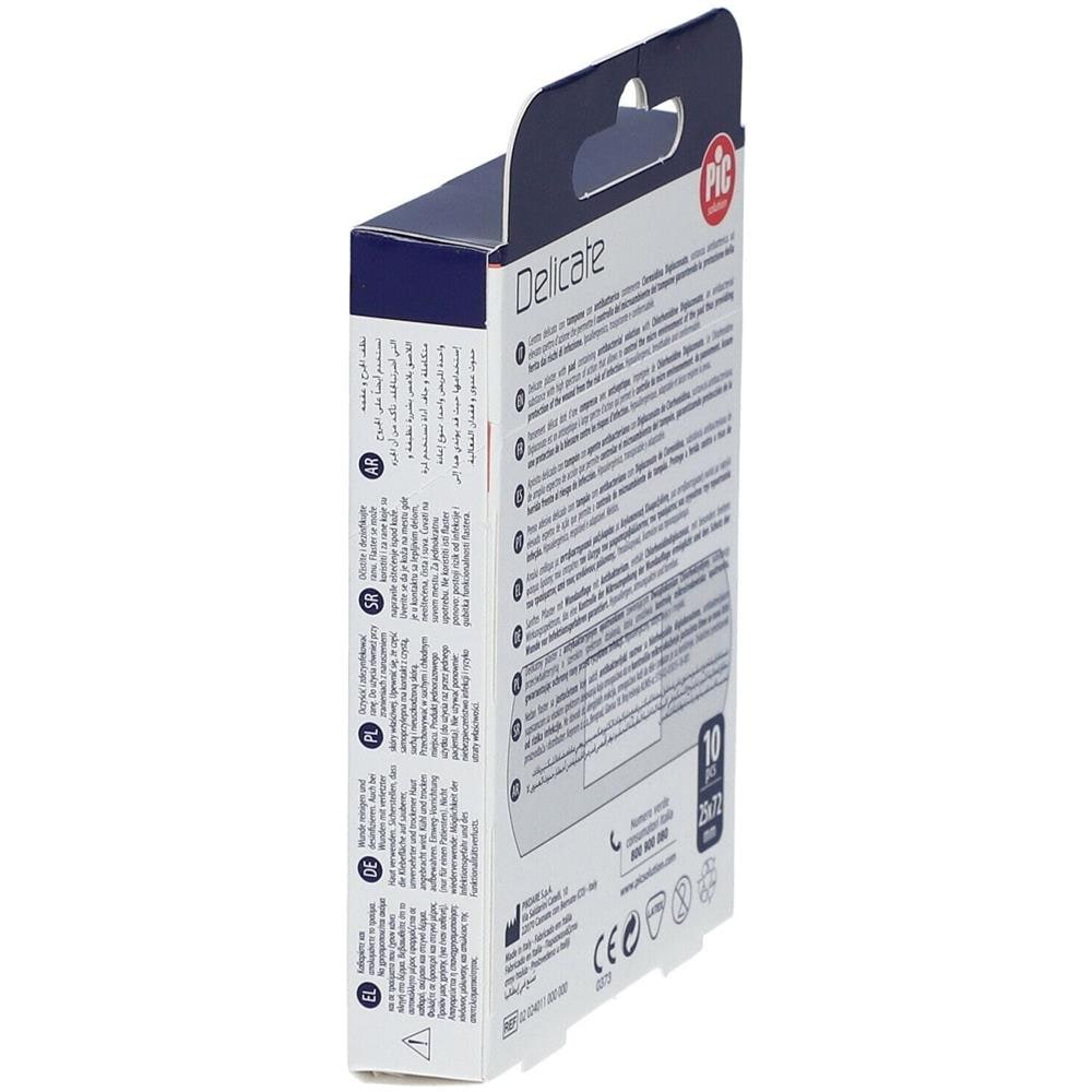 Cerotto Pic Delicate 25X72 mm Antibatterico 10 Pezzi - Foto 1