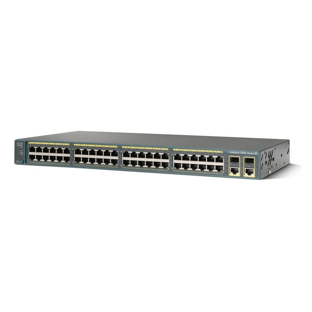 Catalyst 2960 Switch 48 Porte Fast Ethernet 10/100 + 2 SFP - Foto 1