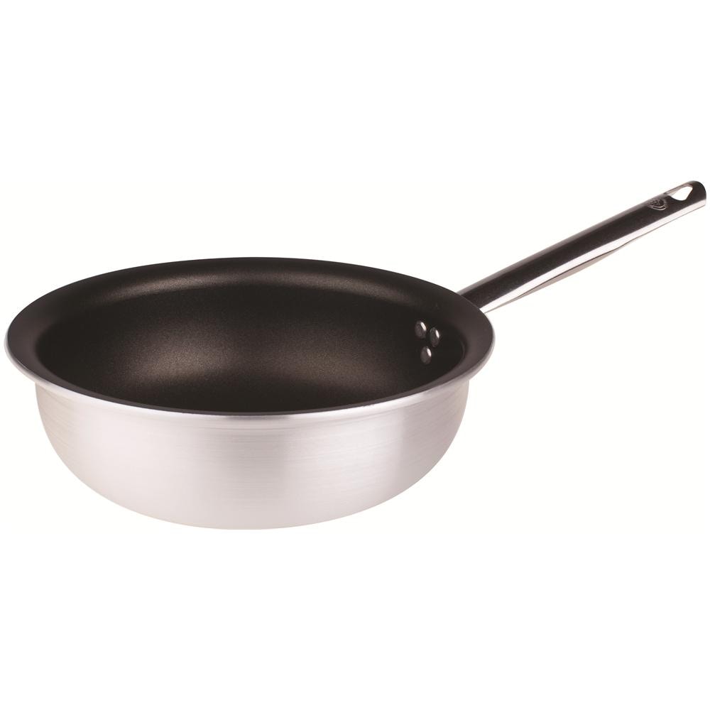 Padella Svasata per Mantecare Diametro 20 cm - Linea Alluminio Platinum 5 mm - Foto 1