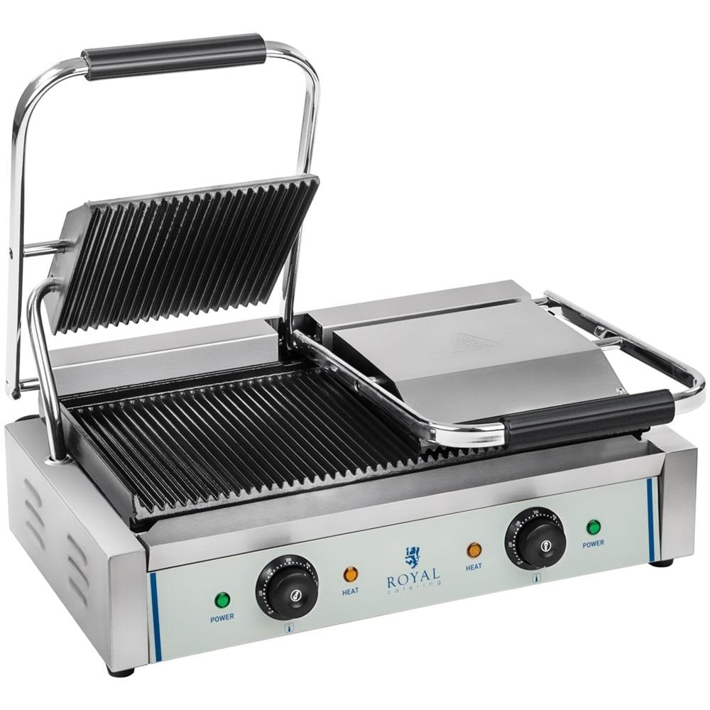 Piastra Panini - 2 X 1.800 Watt - Rigato - 2.0 - Foto 1