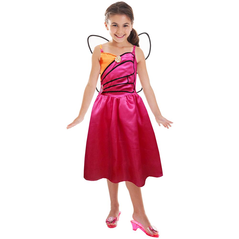 Costume Barbie Mariposa Per Bambina 3 A 5 Anni - Foto 1