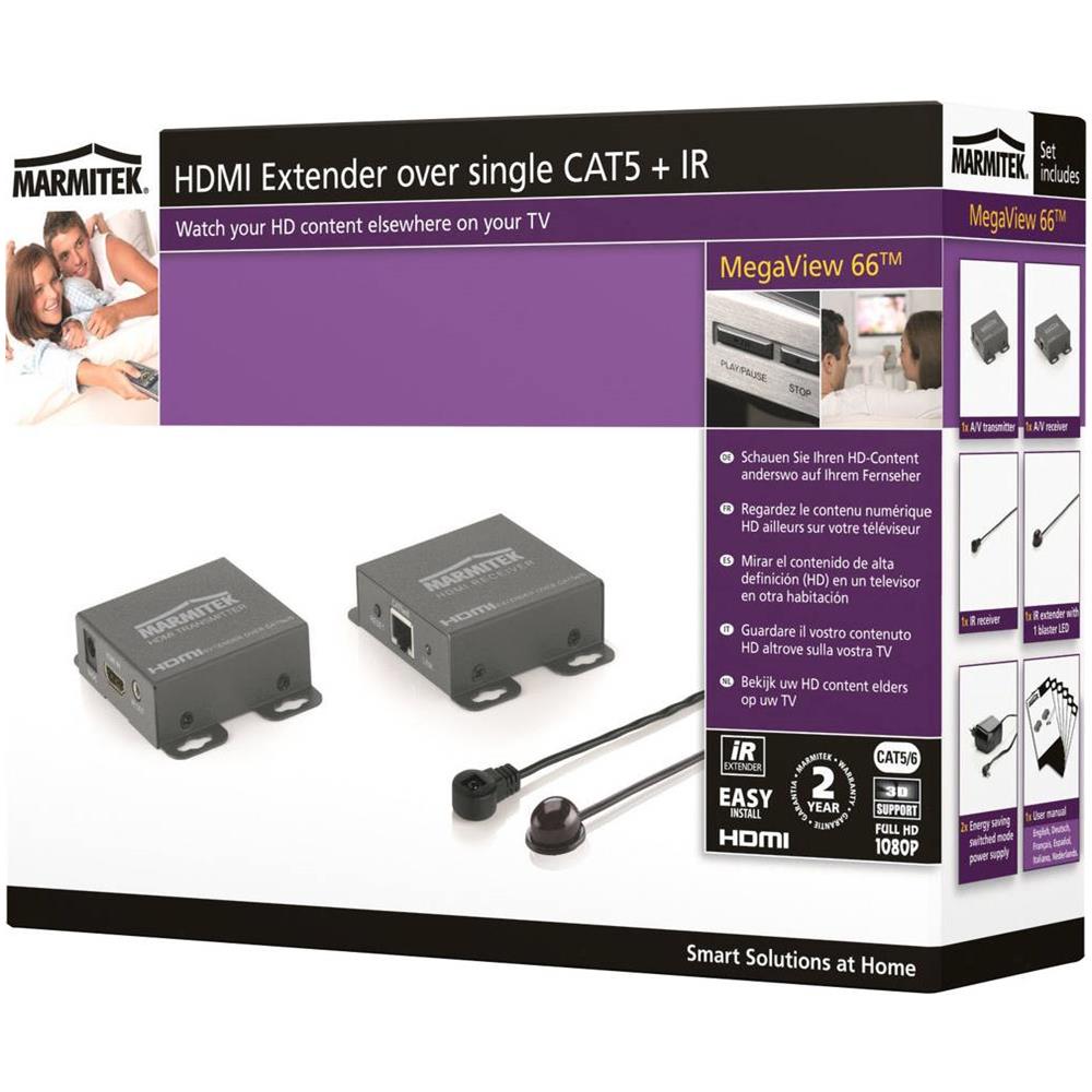 Estensore HDMI su Cavo di Rete RJ45 MegaView 66 60 m - Foto 2