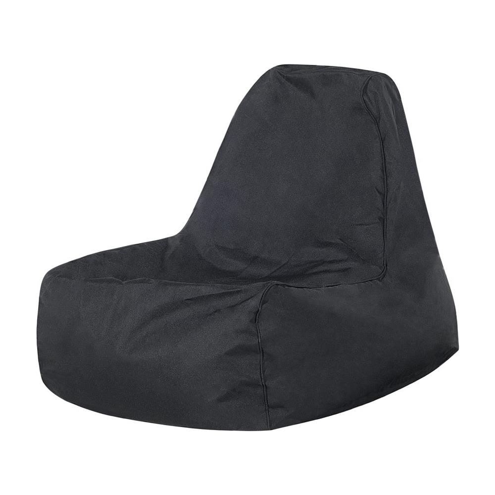 Poltrona Sacco In Poliestere Nera Siesta - Foto 1