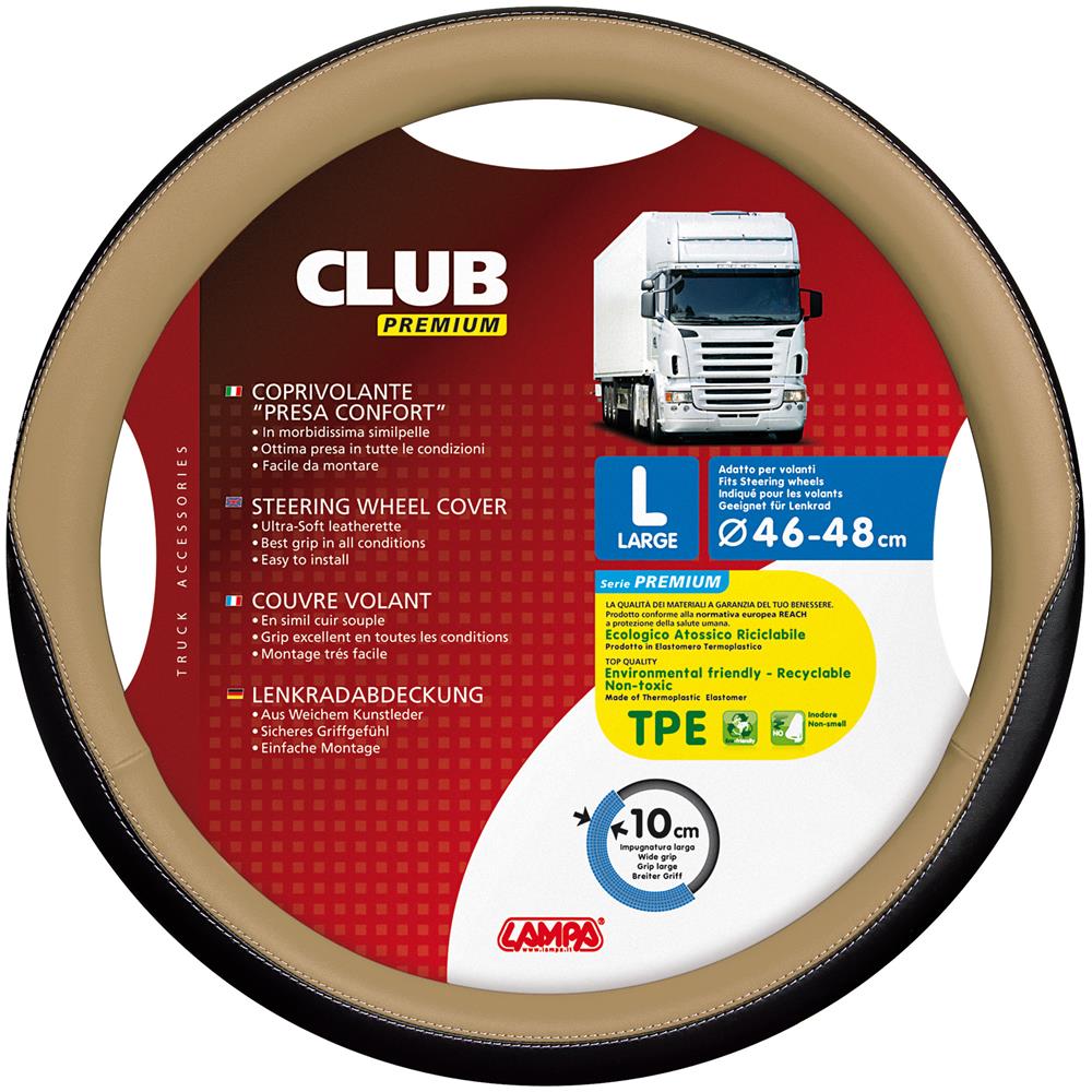Coprivolante Club Premium Nero+beige L 46-48 C - Foto 4