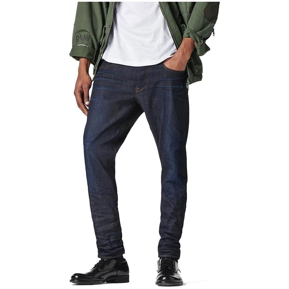 Pantaloni 3301 Tapered L34 Abbigliamento Uomo W33-l34 - Foto 1