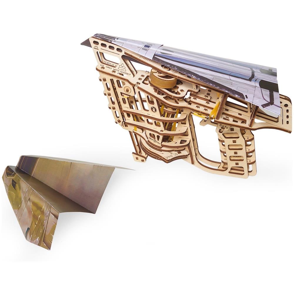 Puzzle in Legno 3D - Propulsore di Volo Kit di Costruzione - 198 Pezzi - Foto 2