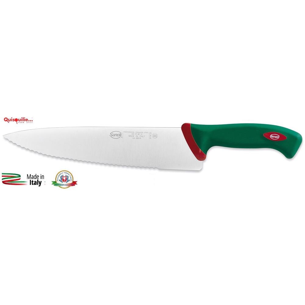 Coltello Trinciante Cm 21 - 25 Seghettato linea Premana Professional Made In Italy - 21 - Foto 1