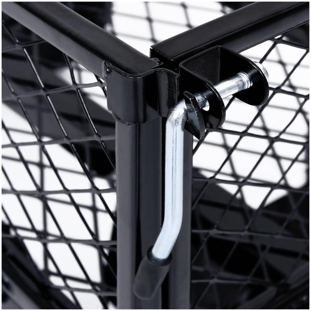 Carrello a Mano da Giardino Nero 350 kg - Foto 2