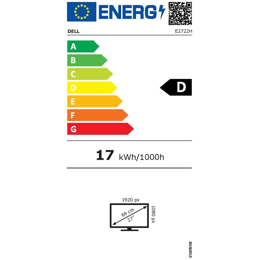 Monitor 27" LED IPS E2722H 1920x1080 Full HD Tempo di Risposta 8 ms - Foto 7