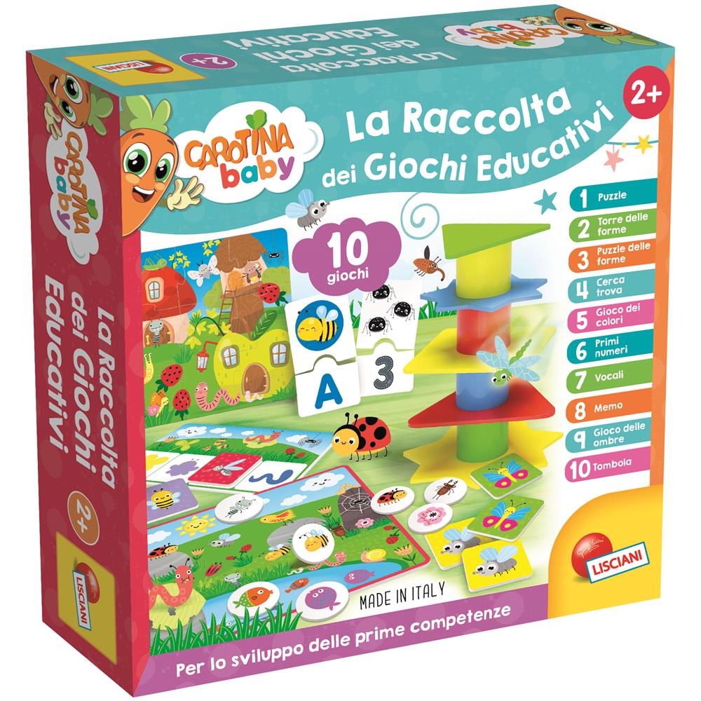 Lisciani: Carotina Baby - Raccolta Giochi Educativi - Foto 1