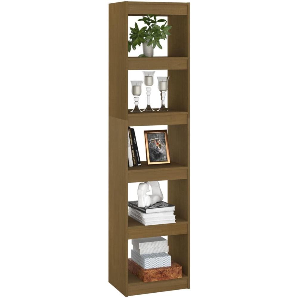 Libreria / divisorio Marrone Miele 40x30x167,5cm Massello Di Pino - Foto 1