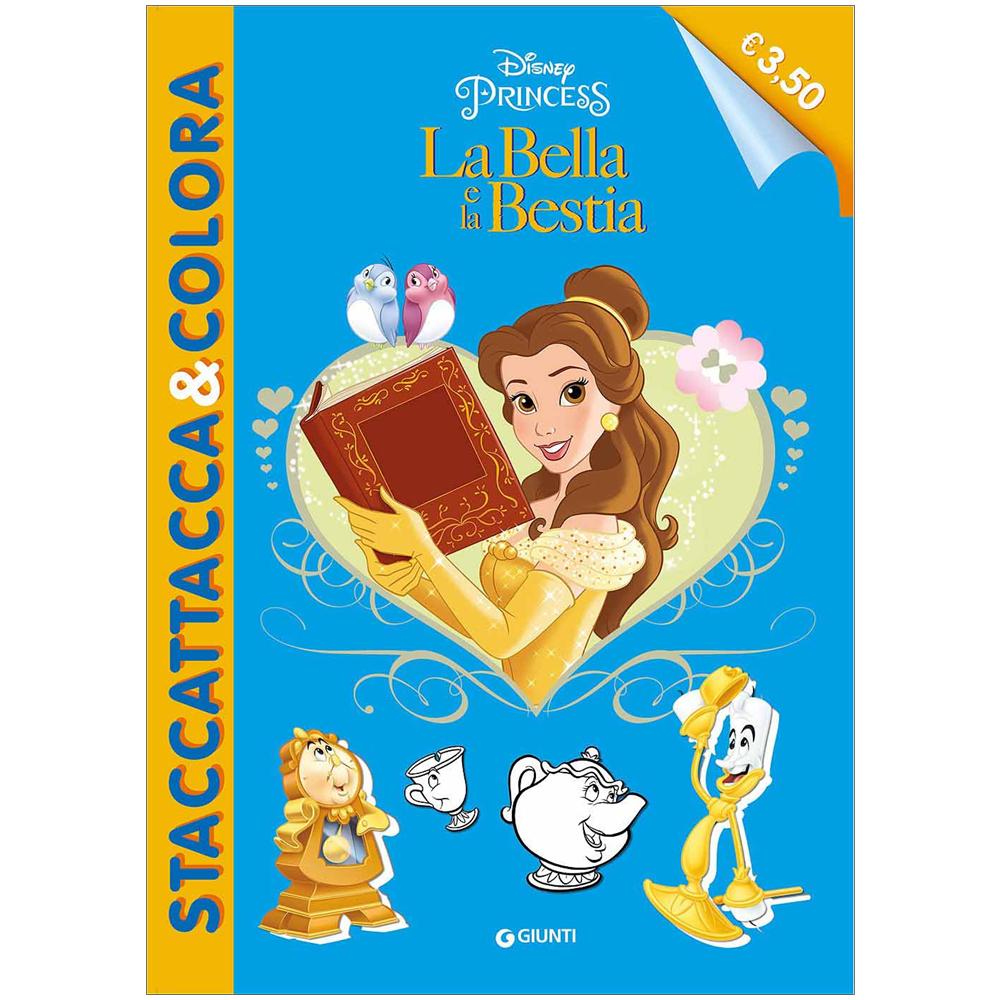La bella e la Bestia. Staccattacca e colora special. Con adesivi - Foto 1