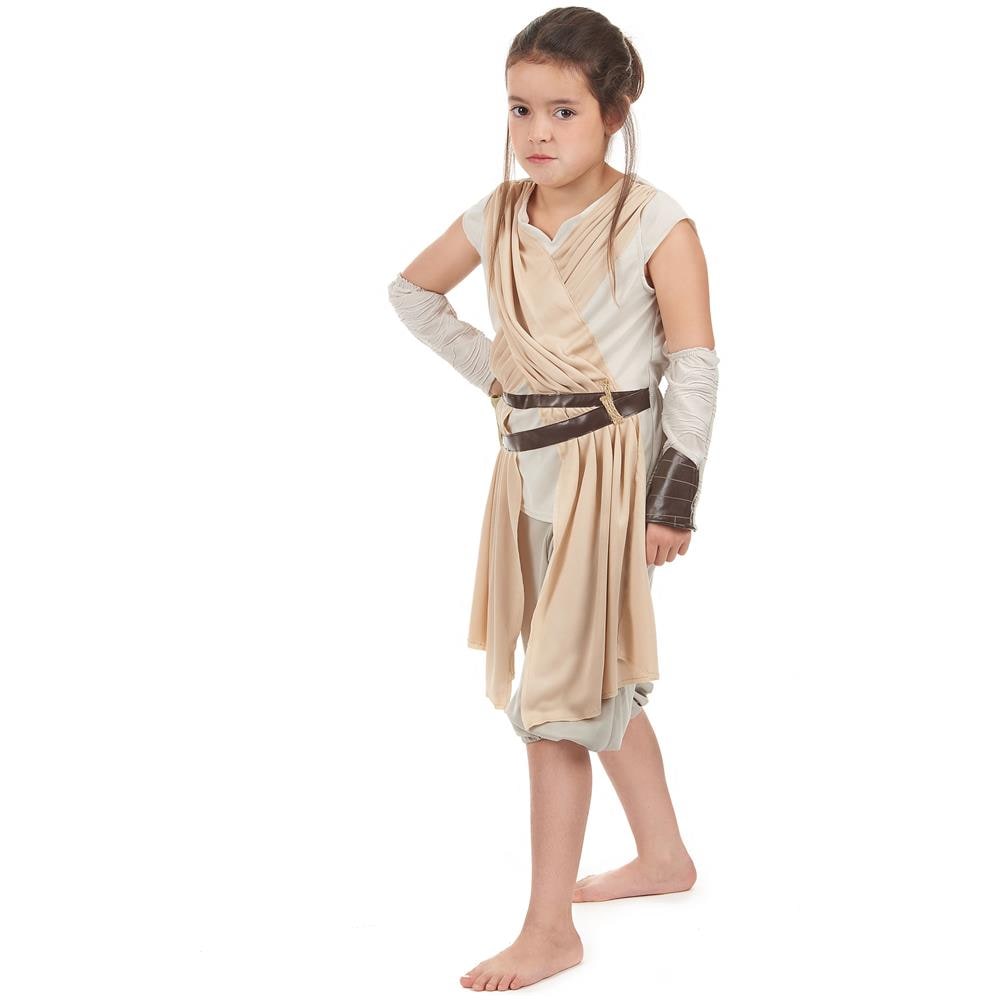 Costume Deluxe Da Rey - Star Wars Vii Per Bambina 7 A 8 Anni - Foto 6