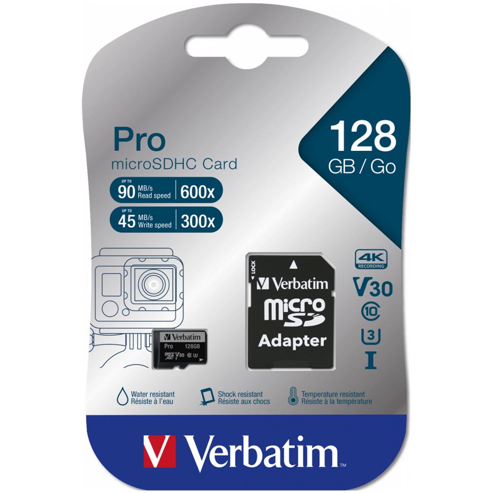 Pro 128 GB MicroSDXC UHS-I Classe 10 - Foto 1