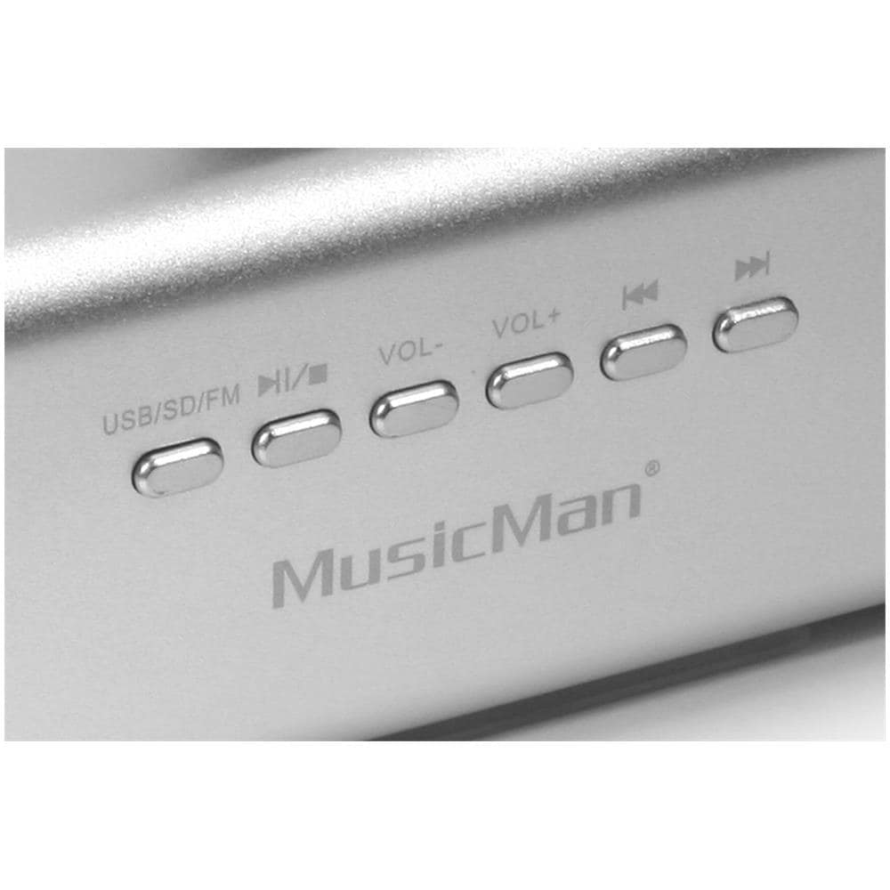 MusicMan MA Soundstation, 3.5mm, USB, MicroSD, 2x 3W - Foto 5