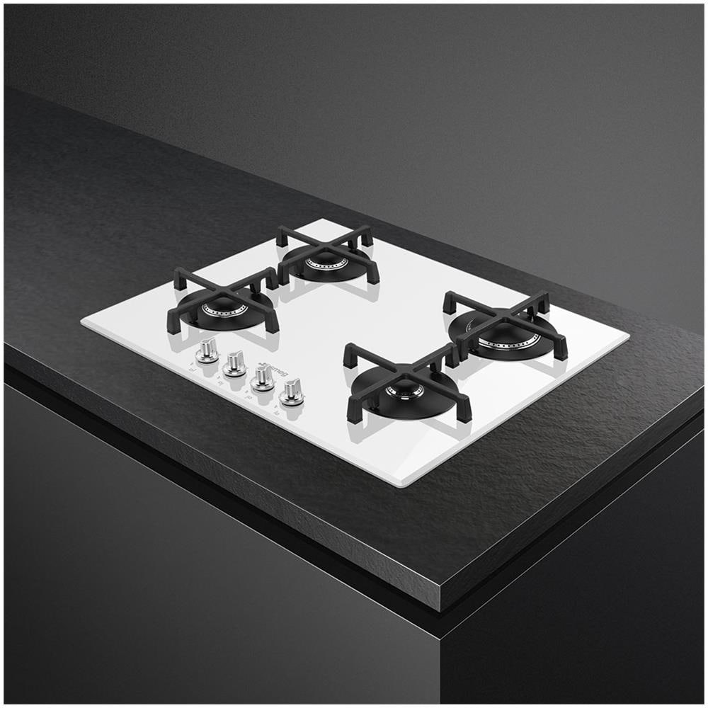 Piano Cottura PV164B2 a Gas 4 Fuochi Gas Colore Bianco - Foto 3