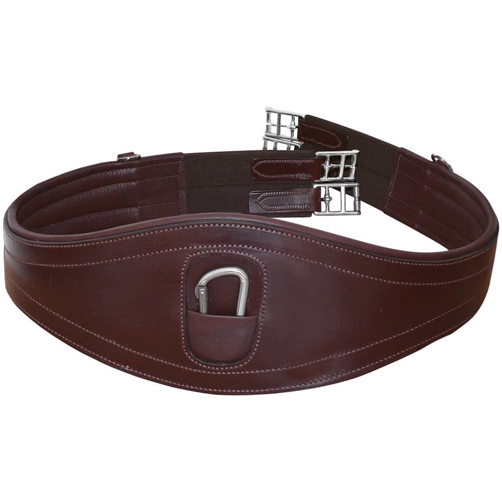 Sottopancia Universale HORZE Dallas: Morbido In Tessuto Hibiscus, Con Fibbie In Acciaio E Anello A D, Per Cavalli Con Pelle Sensibile - 5
