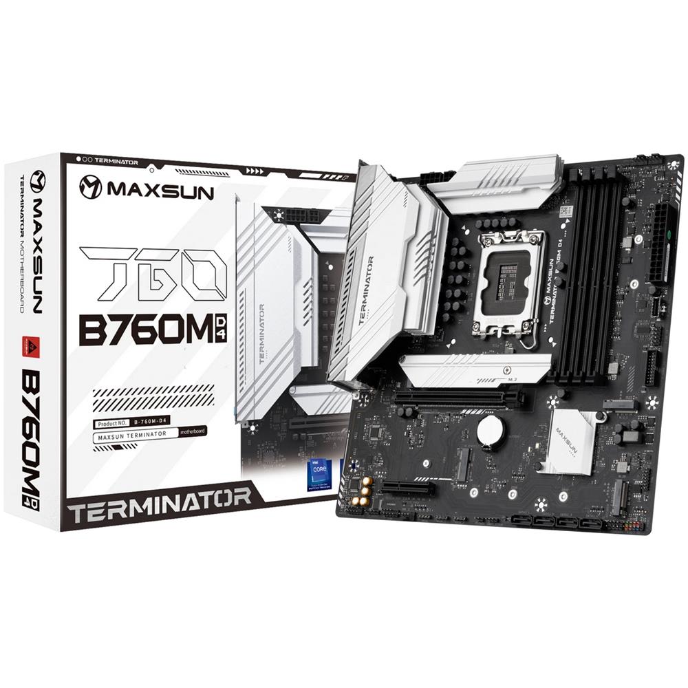 Scheda Madre MS-Terminator B760M-HD Socket LGA 1700 Chipset B760 Micro-ATX - Foto 1