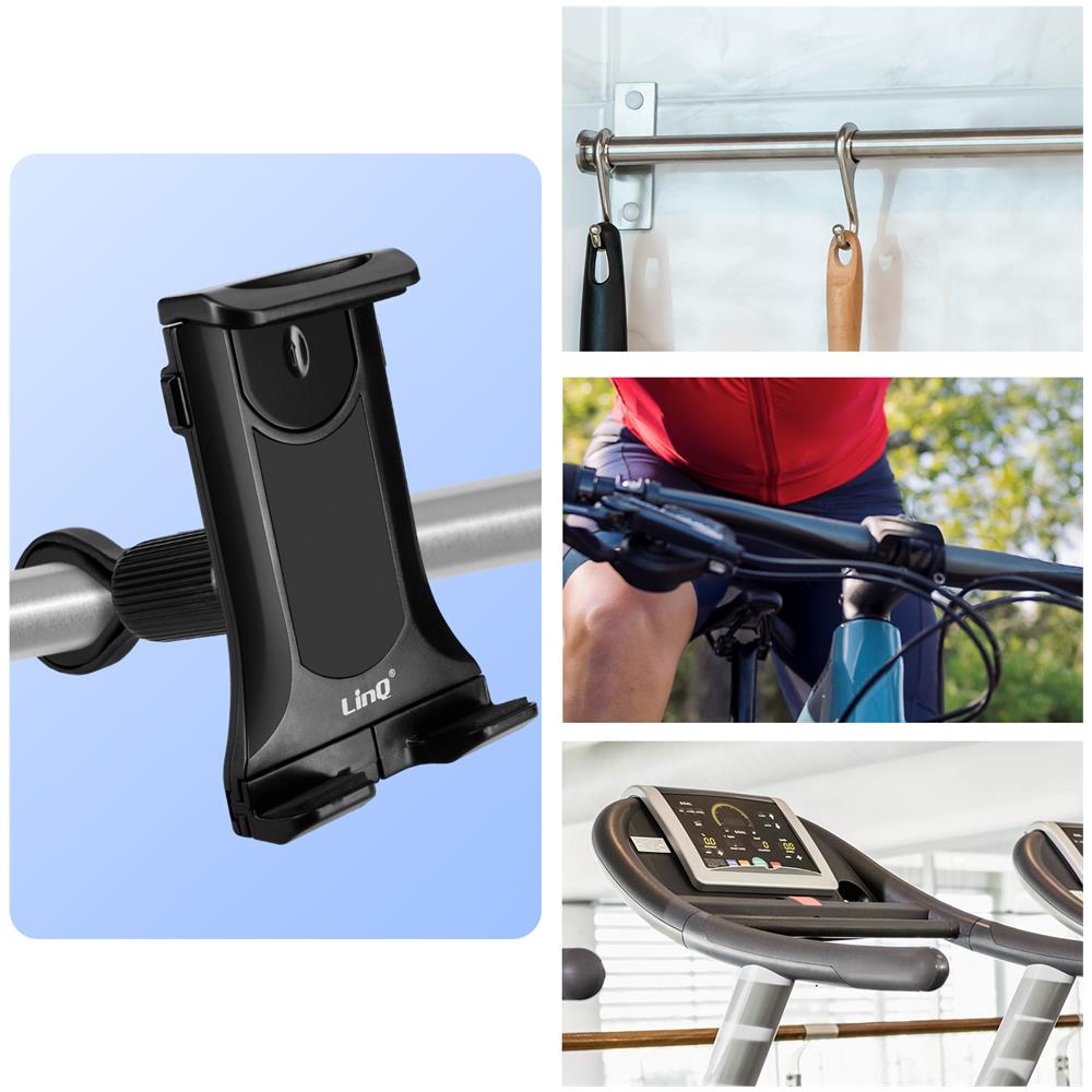 Supporto A 360° Linq Per Smartphone E Tablet: Biciclette, Monopattini - Foto 5
