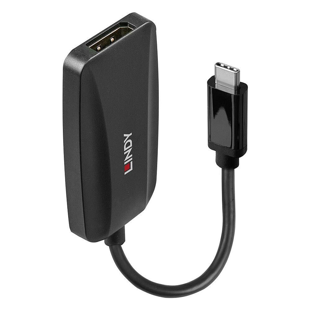 43337 cavo e adattatore video 0,13 m USB tipo-C DisplayPort Nero - Foto 1