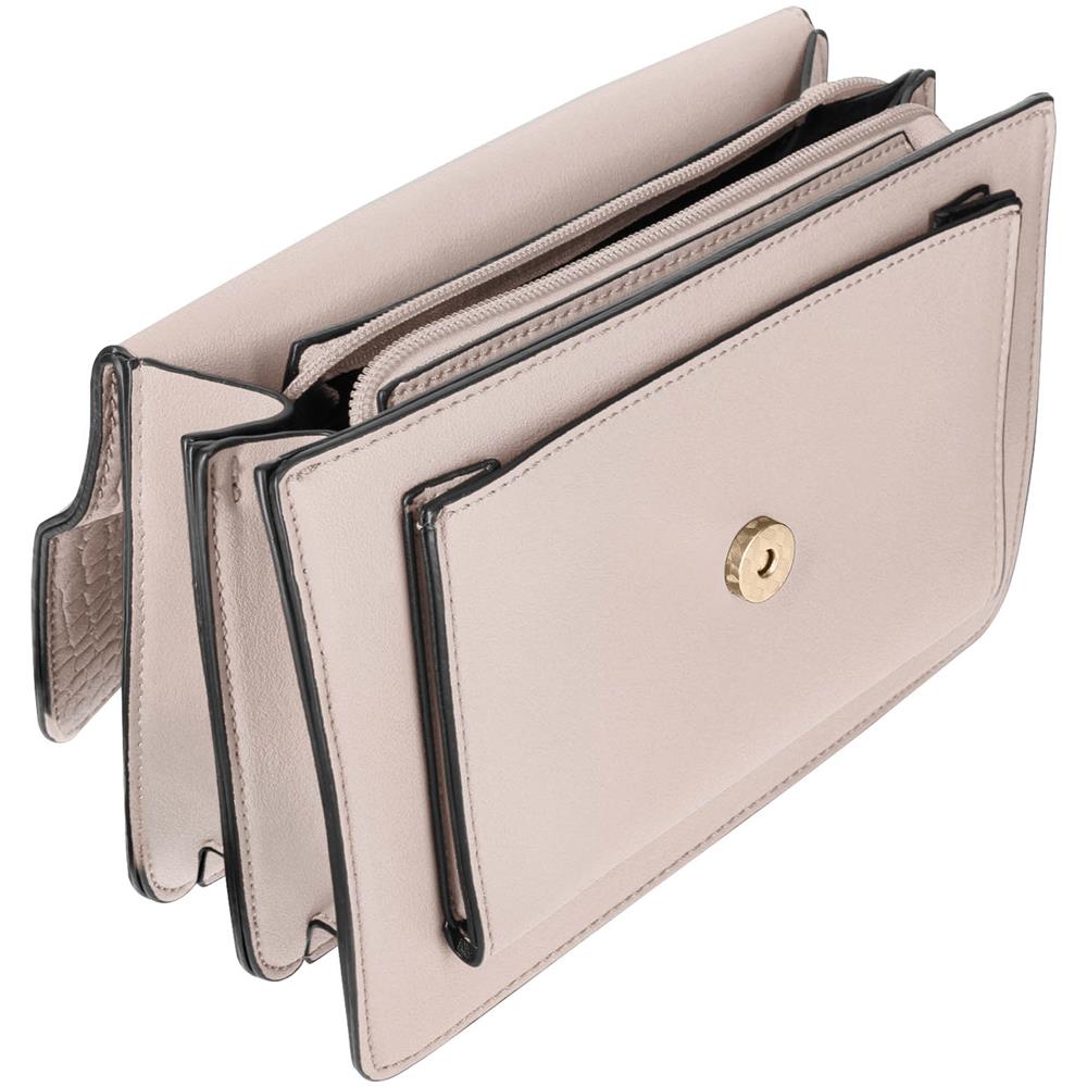 Borsa A Tracolla Con Catena In Metallo, Beige - Foto 2