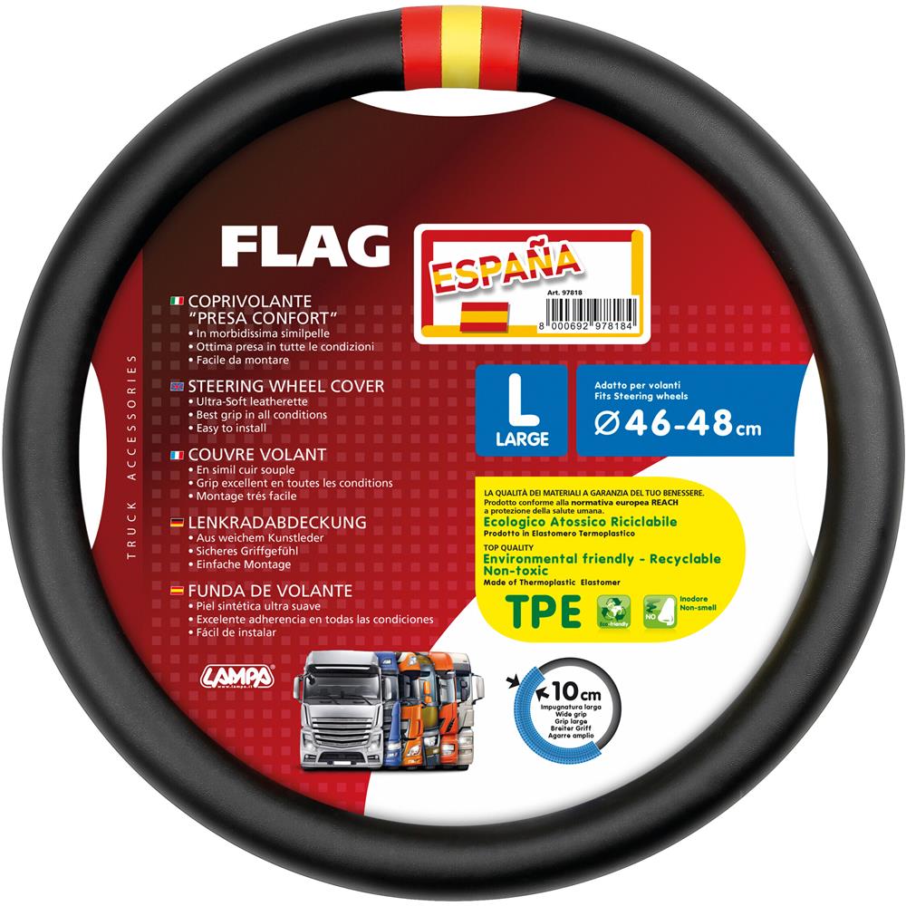 Flag Spagna, Coprivolante In Skeentex - L - ? 46/48 Cm - Foto 1