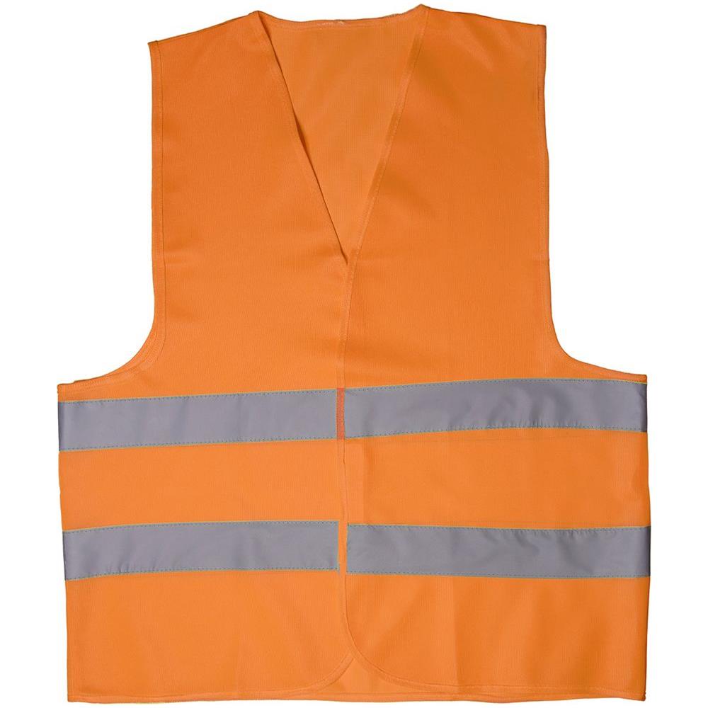 Giubbotto Di Segnalazione Ad Alta Visibilitã  Omologato Colore Arancio - Foto 1
