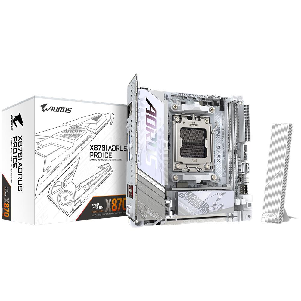 Scheda Madre Aorus Pro Ice WIFI Socket AM5 Chipset AMD X870 - Foto 1
