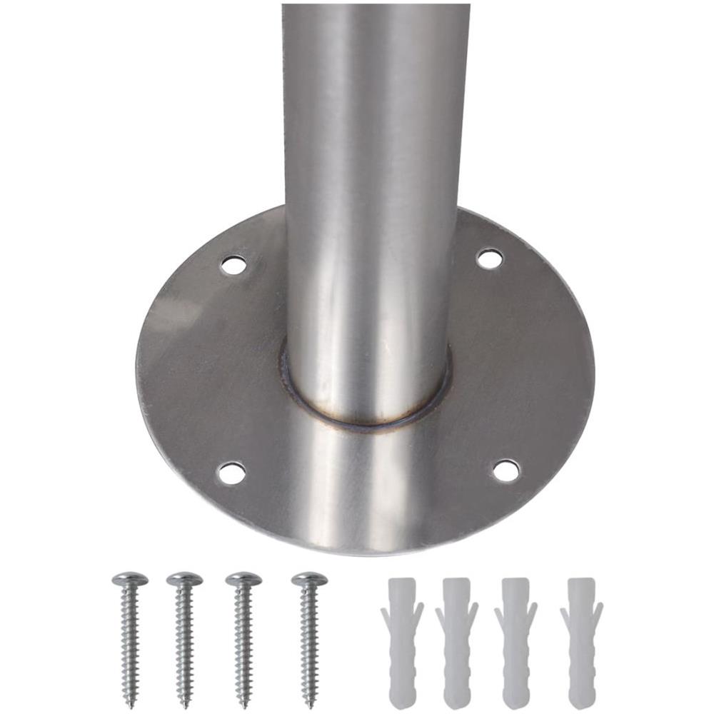 Casetta Della Posta Doppia Con Supporto In Acciaio Inossidabile - Foto 12