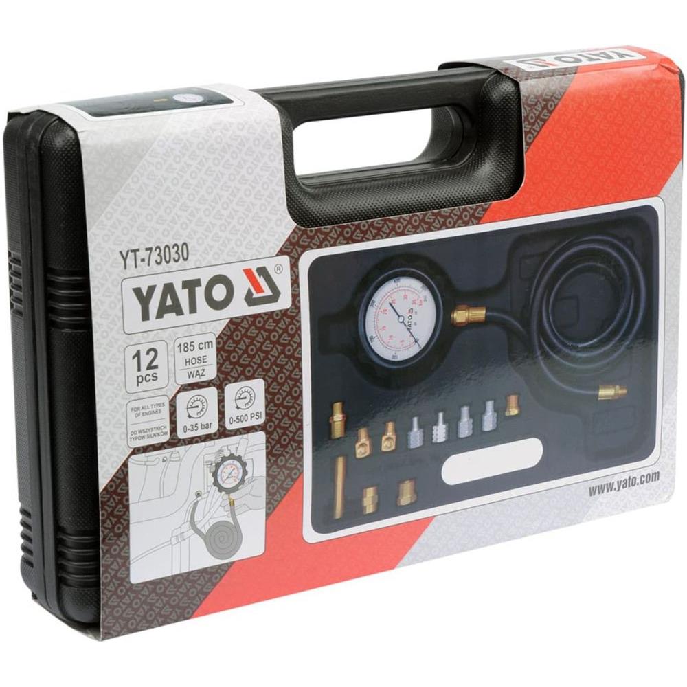 Set Di 12 Pezzi Tester Pressione Dell'olio In Metallo Yt-73030 - Foto 8